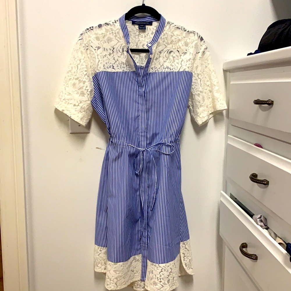French connection striped dress